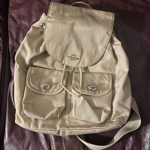 Coach back pack style bag. In perfect condition!